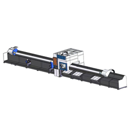 Triple-Chuck Zero-Tail-Stock Laser Tube Cutting Machine