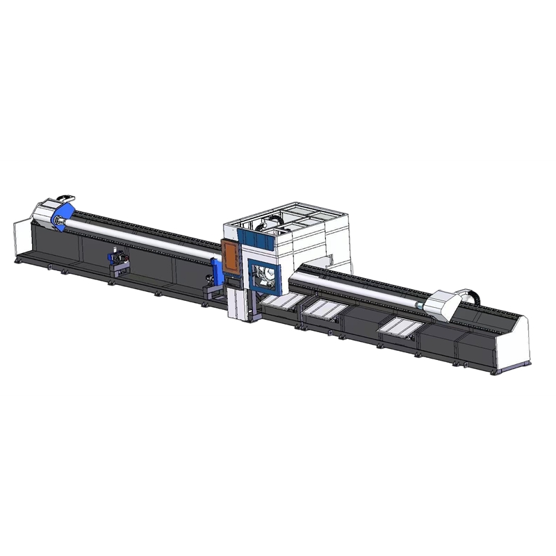 Triple-Chuck Zero-Tail-Stock Laser Tube Cutting Machine